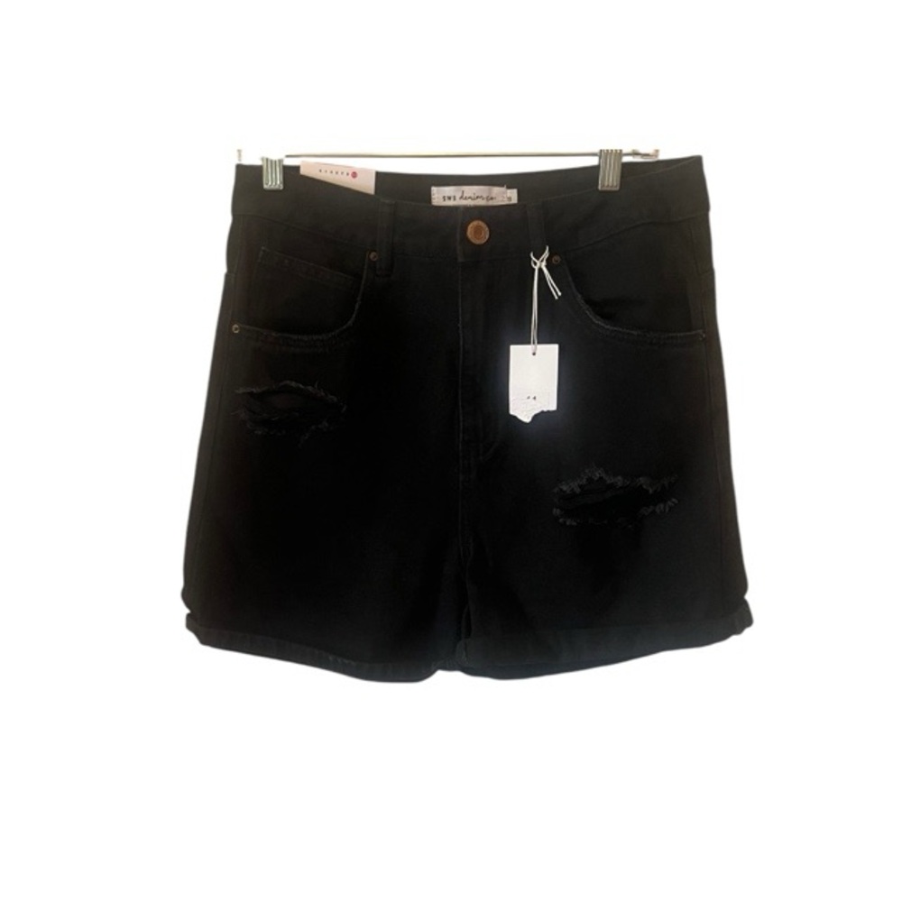 SWS Denim Mom Vintage High Rise Denim‎ Shorts NWT